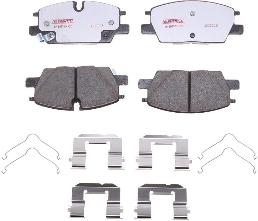 Raybestos EHT2345H Raybestos Element3 Hybrid Brake Pad Set