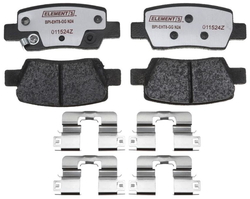 Raybestos EHT2373H Raybestos Element3 Hybrid Brake Pad Set