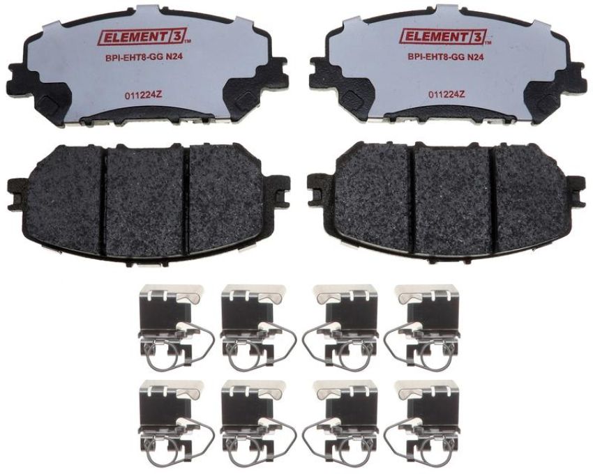 Raybestos EHT2375H Raybestos Element3 Hybrid Brake Pad Set