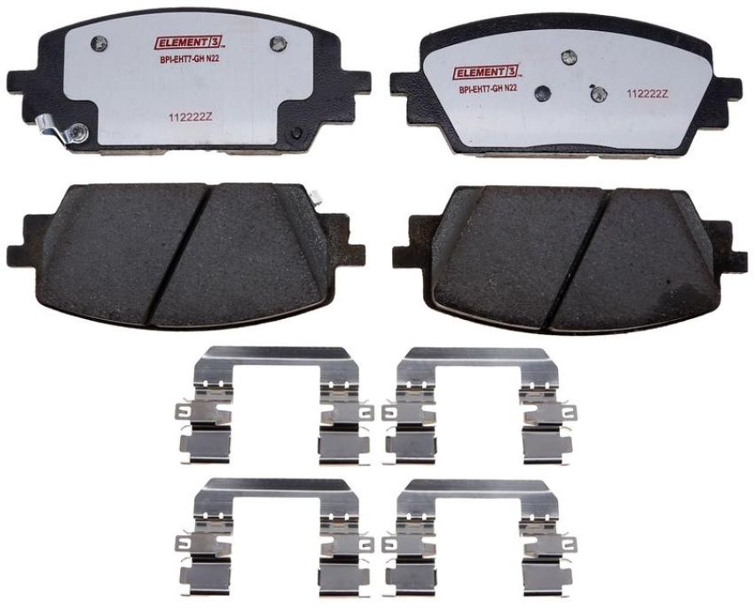 Raybestos EHT2380H Raybestos Element3 Hybrid Brake Pad Set