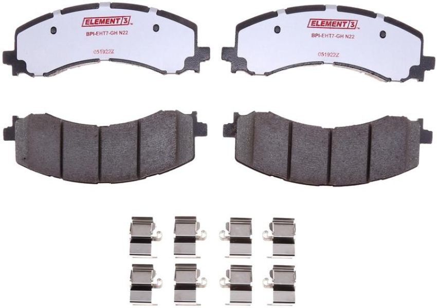 Raybestos EHT2382H Raybestos Element3 Hybrid Brake Pad Set
