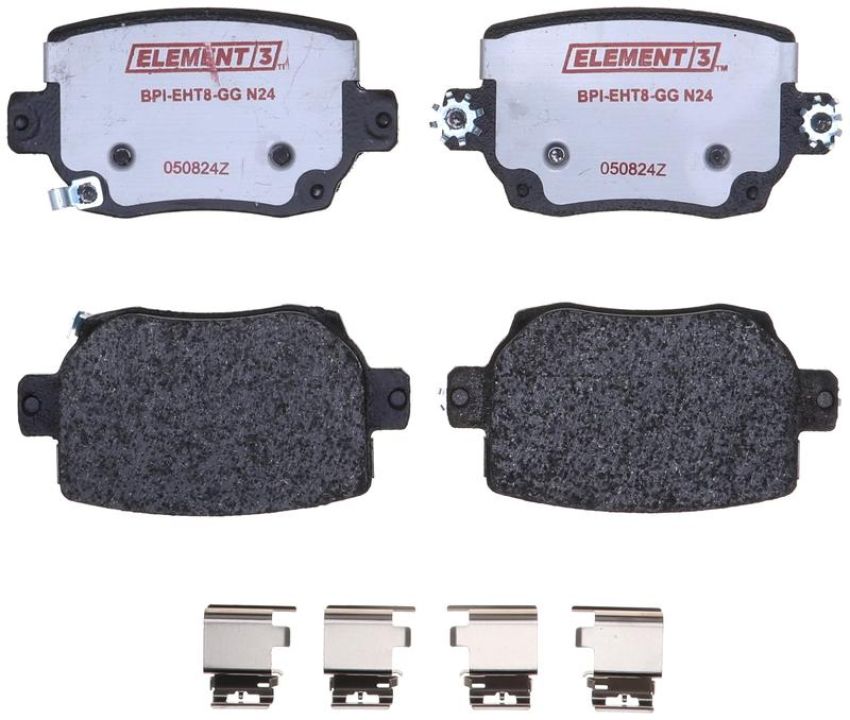 Raybestos EHT2387H Raybestos Element3 Hybrid Brake Pad Set