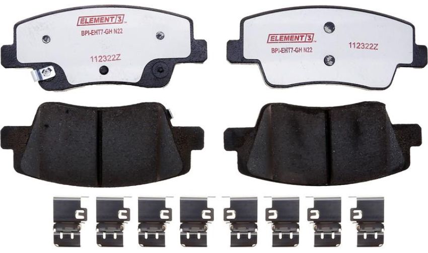 Raybestos EHT2394H Raybestos Element3 Hybrid Brake Pad Set