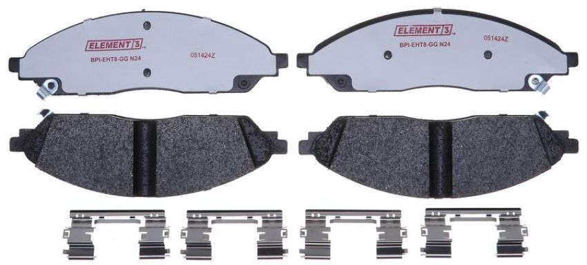 Raybestos EHT2402H Raybestos Element3 Hybrid Brake Pad Set