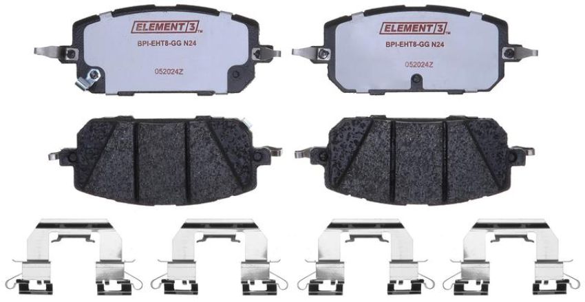 Raybestos EHT2426H Raybestos Element3 Hybrid Brake Pad Set