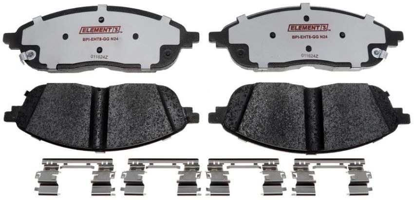 Raybestos EHT2436H Raybestos Element3 Hybrid Brake Pad Set