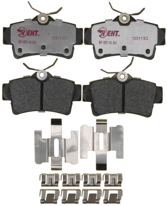 Raybestos EHT627H Raybestos Element3 Hybrid Brake Pad Set