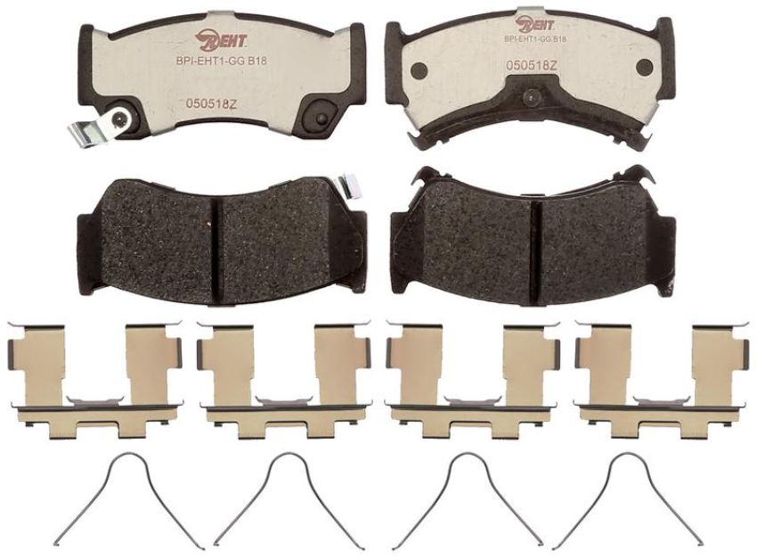 Raybestos EHT668H Raybestos Element3 Hybrid Brake Pad Set