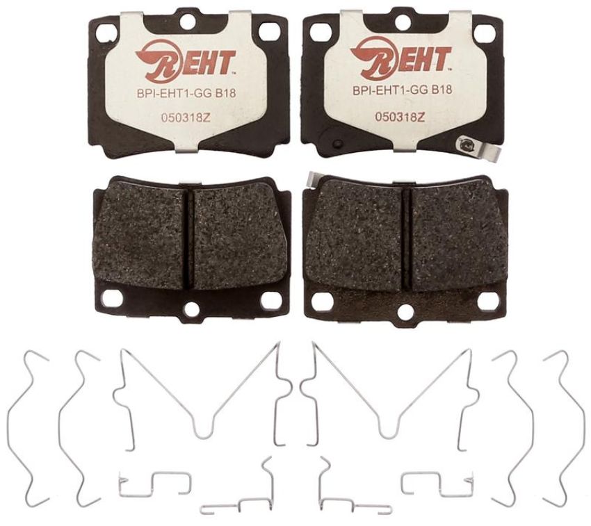 Raybestos EHT733H Raybestos Element3 Hybrid Brake Pad Set