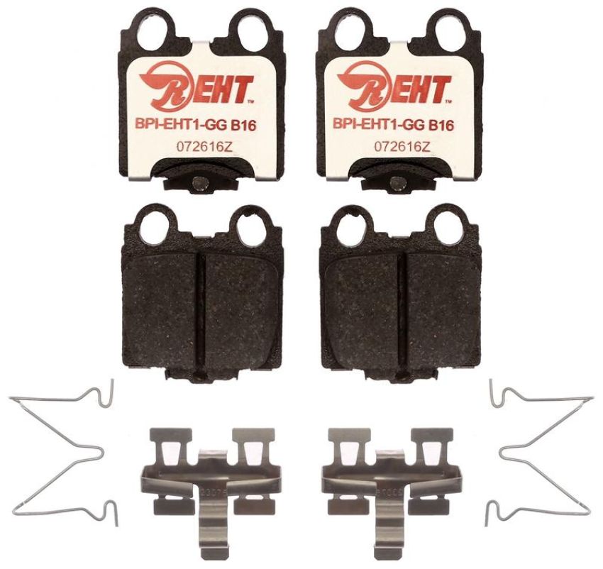 Raybestos EHT771H Raybestos Element3 Hybrid Brake Pad Set