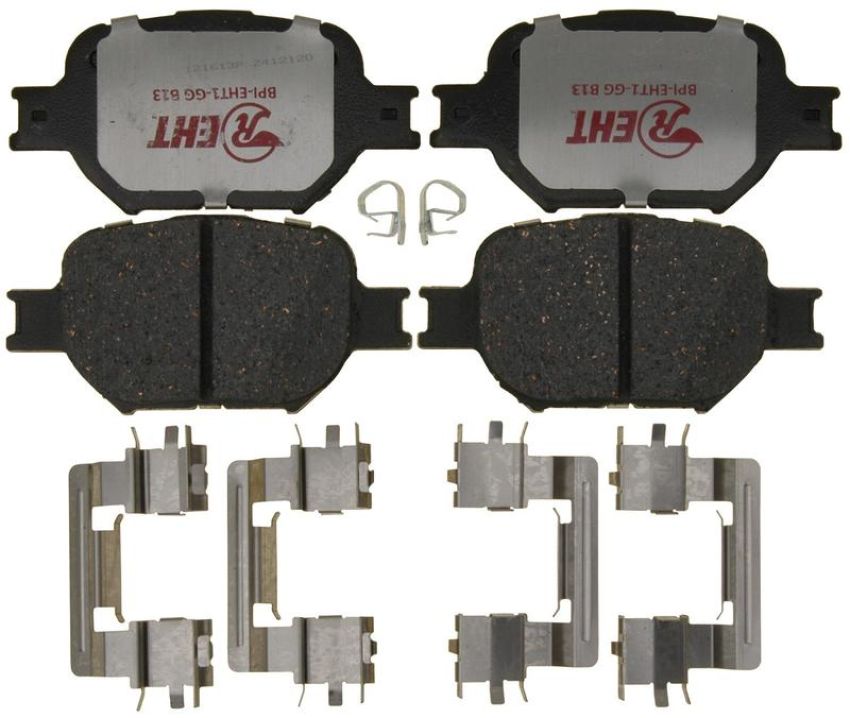 Raybestos EHT817H Raybestos Element3 Hybrid Brake Pad Set