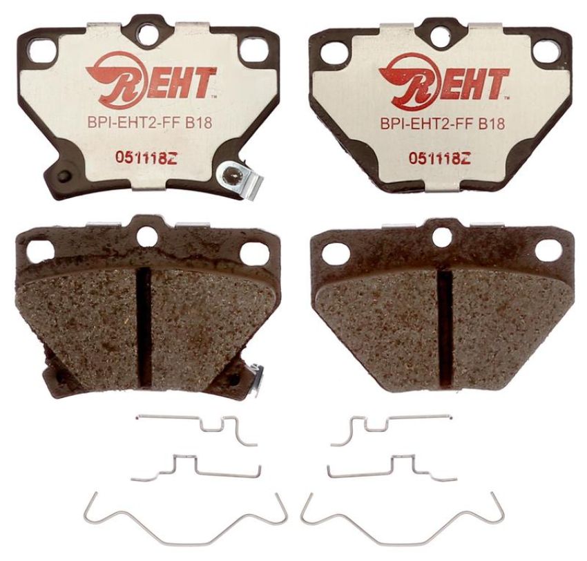 Raybestos EHT823H Raybestos Element3 Hybrid Brake Pad Set