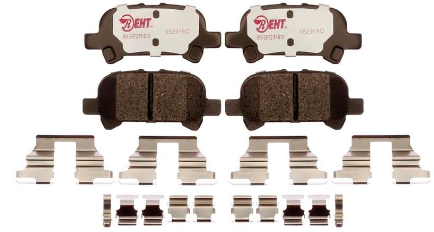 Raybestos EHT828H Raybestos Element3 Hybrid Brake Pad Set