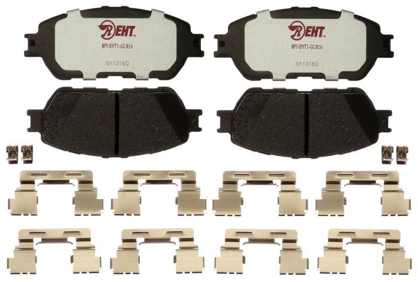 Raybestos EHT906AH Raybestos Element3 Hybrid Brake Pad Set