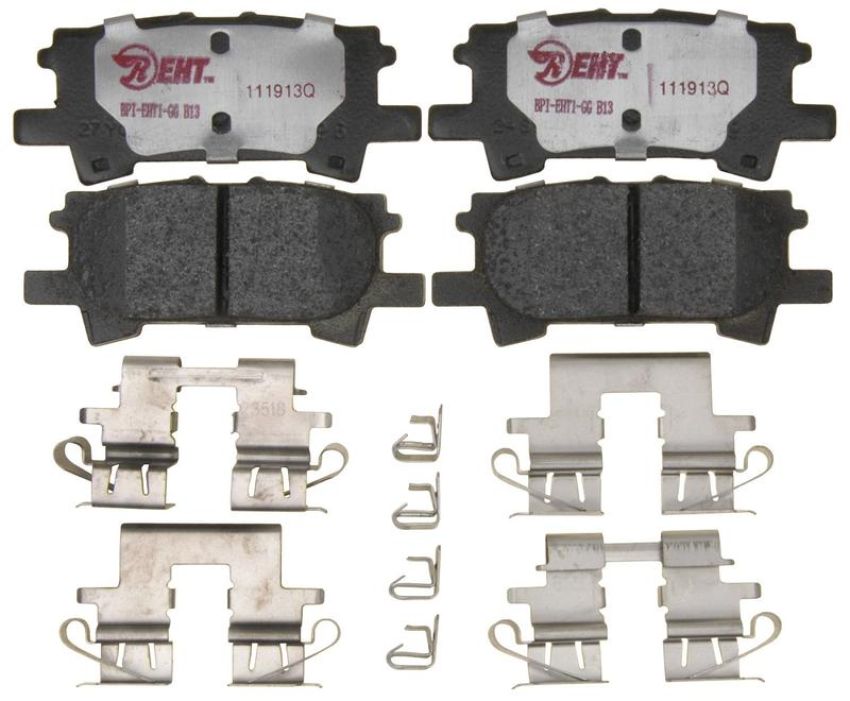 Raybestos EHT996H Raybestos Element3 Hybrid Brake Pad Set