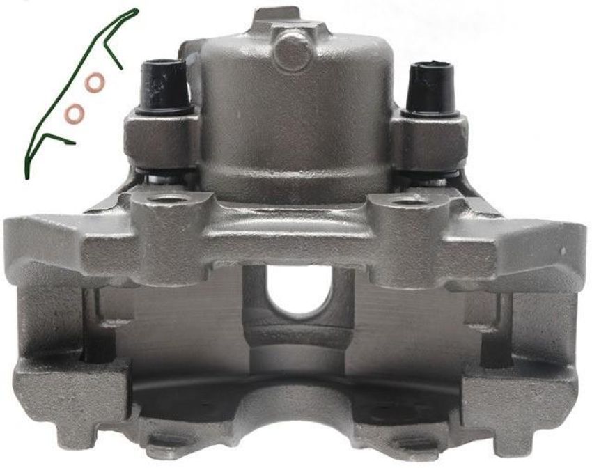 Raybestos FRC11079 Raybestos R-Line Reman Semi-Loaded Caliper & Bracket Assy