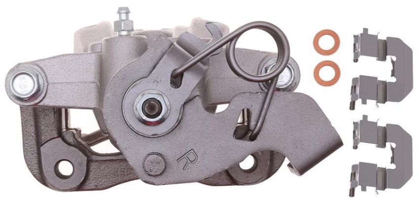 Raybestos FRC12505C Raybestos R-Line Reman Semi-Loaded Coated Caliper & Bracket Assy