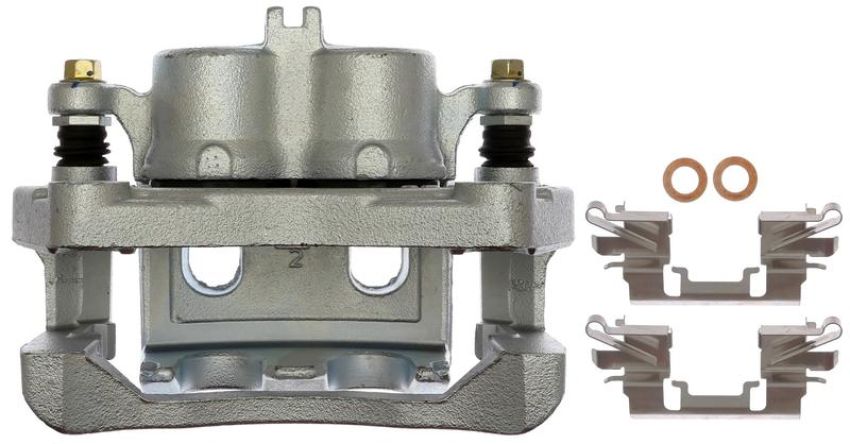 Raybestos FRC12695C Raybestos R-Line Reman Semi-Loaded Coated Caliper & Bracket Assy