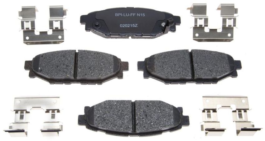 Raybestos MGD1114CH Raybestos R-Line Ceramic Brake Pad Set