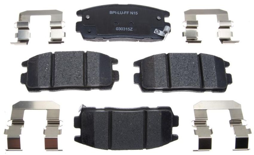 Raybestos MGD1275CH Raybestos R-Line Ceramic Brake Pad Set