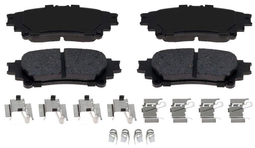 Raybestos MGD1391ACH Raybestos R-Line Ceramic Brake Pad Set