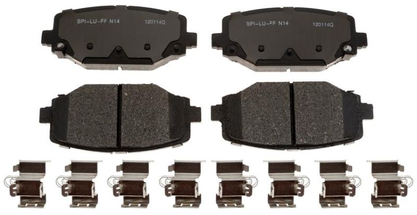 Raybestos MGD1596CH Raybestos R-Line Ceramic Brake Pad Set