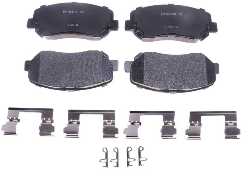 Raybestos MGD1640CH Raybestos R-Line Ceramic Brake Pad Set