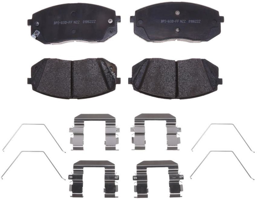 Raybestos MGD1855ACH Raybestos R-Line Ceramic Brake Pad Set