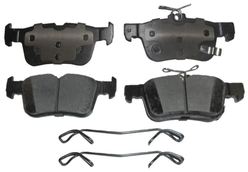 Raybestos MGD1878CH Raybestos R-Line Ceramic Brake Pad Set