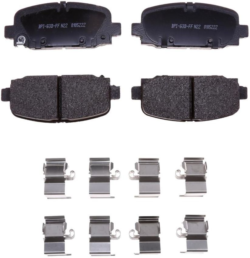 Raybestos MGD2081CH Raybestos R-Line Ceramic Brake Pad Set