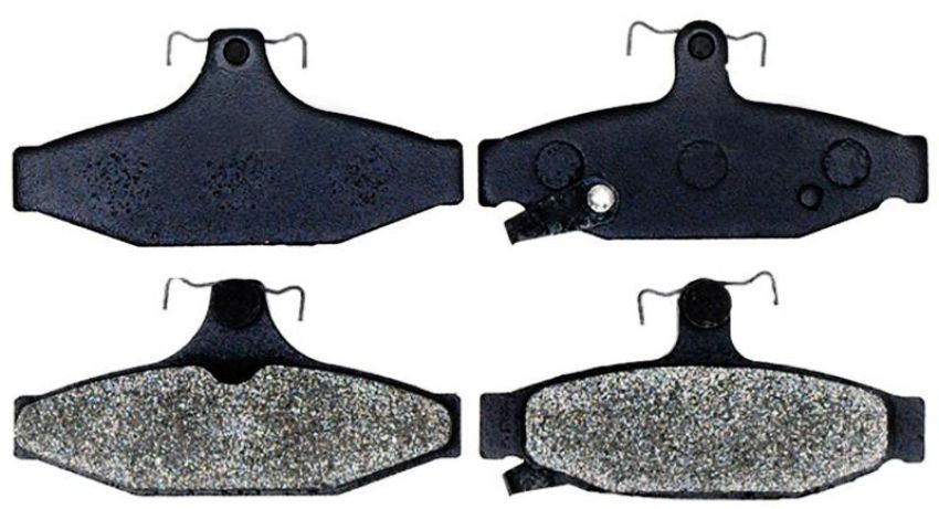 Raybestos MGD295M Raybestos R-Line Metallic Brake Pad Set