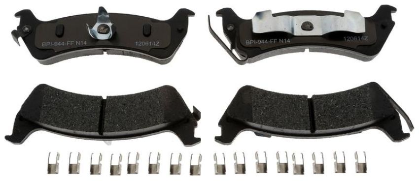 Raybestos MGD666MH Raybestos R-Line Metallic Brake Pad Set