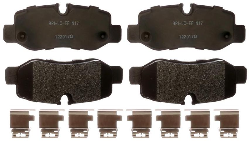 Raybestos PGD1893M Raybestos Element3 Metallic Brake Pad Set