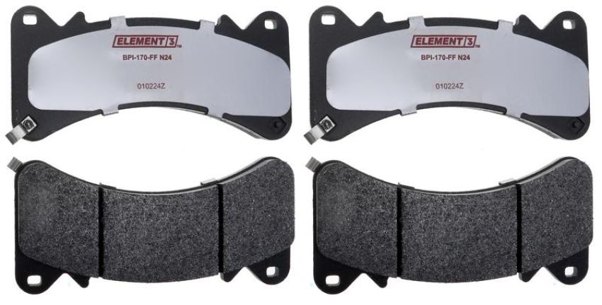 Raybestos PGD1910M Raybestos Element3 Hybrid Brake Pad Set