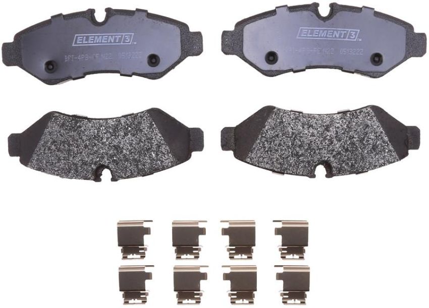 Raybestos PGD2201M Raybestos Element3 Metallic Brake Pad Set