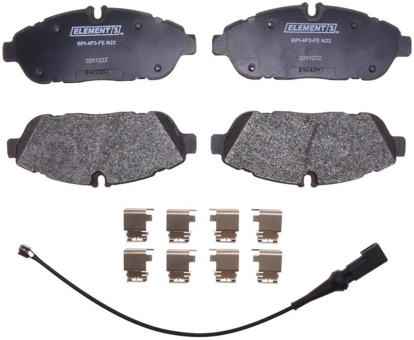 Raybestos PGD2301M Raybestos Element3 Metallic Brake Pad Set