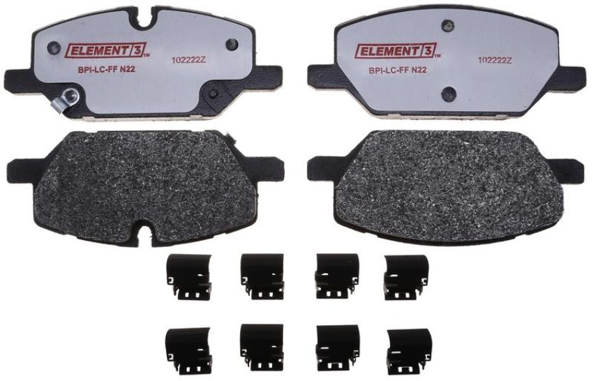 Raybestos PGD2314BM Raybestos Element3 Metallic Brake Pad Set