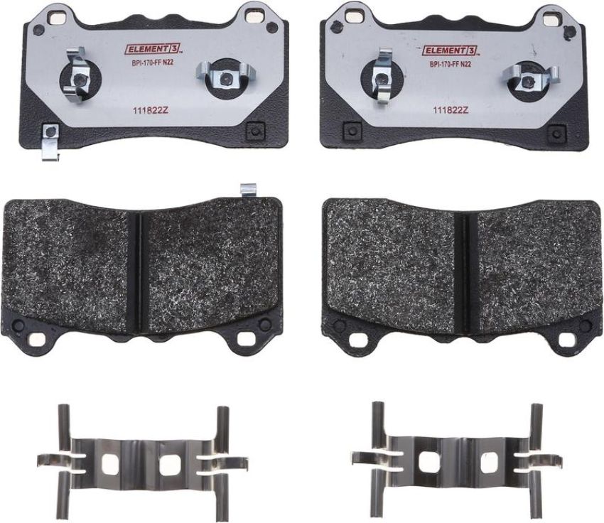 Raybestos PGD2390M Raybestos Element3 Metallic Brake Pad Set