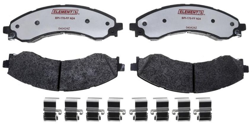 Raybestos PGD2404M Raybestos Element3 Metallic Brake Pad Set
