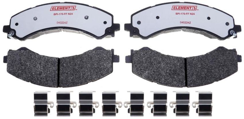 Raybestos PGD2405M Raybestos Element3 Metallic Brake Pad Set