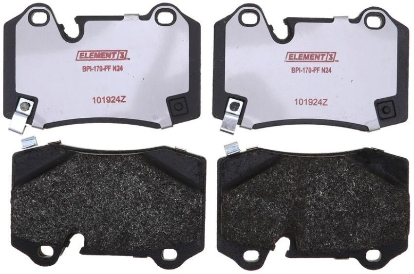 Raybestos PGD2445M Raybestos Element3 Metallic Brake Pad Set