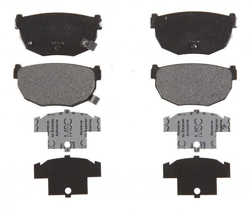 Raybestos PGD272M Raybestos Element3 Metallic Brake Pad Set
