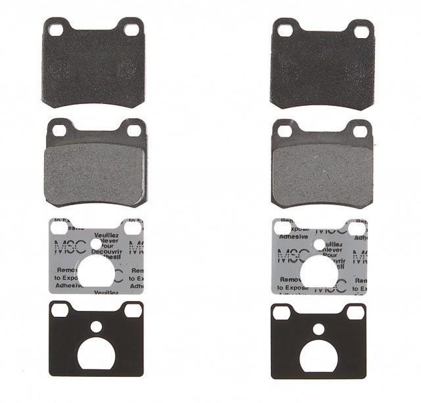 Raybestos PGD335M Raybestos Element3 Metallic Brake Pad Set