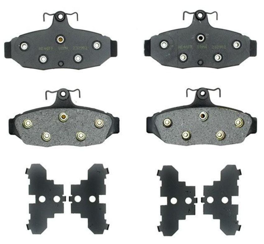Raybestos PGD347 Raybestos Element3 Organic Brake Pad Set