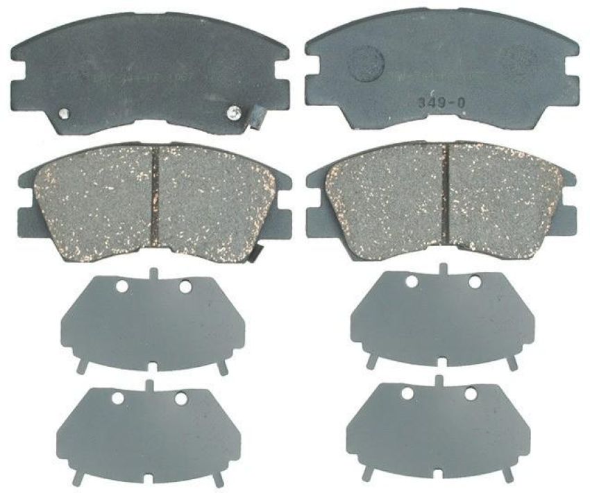 Raybestos PGD349C Raybestos Element3 Ceramic Brake Pad Set