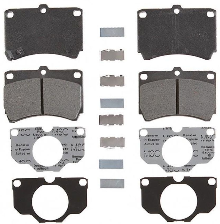 Raybestos PGD466M Raybestos Element3 Metallic Brake Pad Set