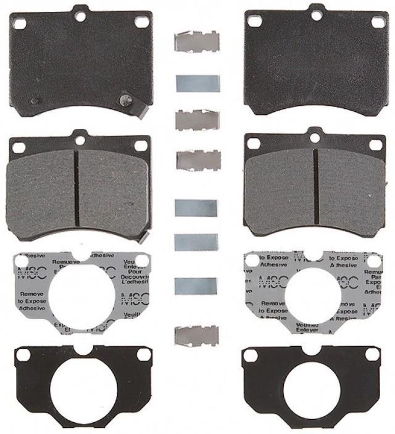 Raybestos PGD473M Raybestos E3 Overstock Metallic Brake Pad Set