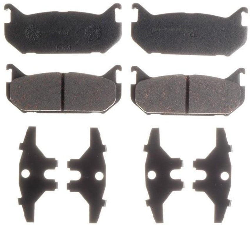Raybestos PGD584C Raybestos Element3 Ceramic Brake Pad Set