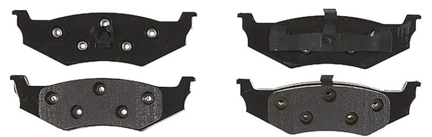Raybestos PGD641M Raybestos E3 Overstock Metallic Brake Pad Set