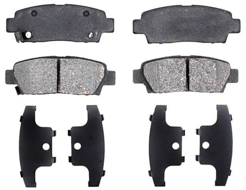 Raybestos PGD672C Raybestos Element3 Ceramic Brake Pad Set